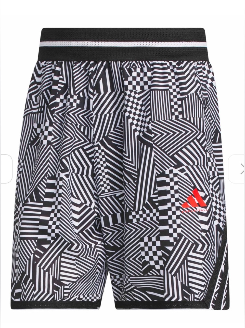 adidas Men's Crazy Lite Wrap AOP Basketball Shorts
